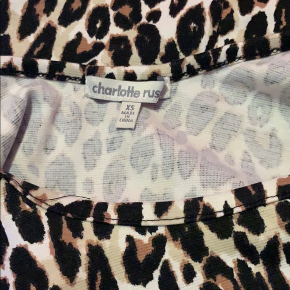Charlotte Russe Leopard Dress - Picture 3 of 3